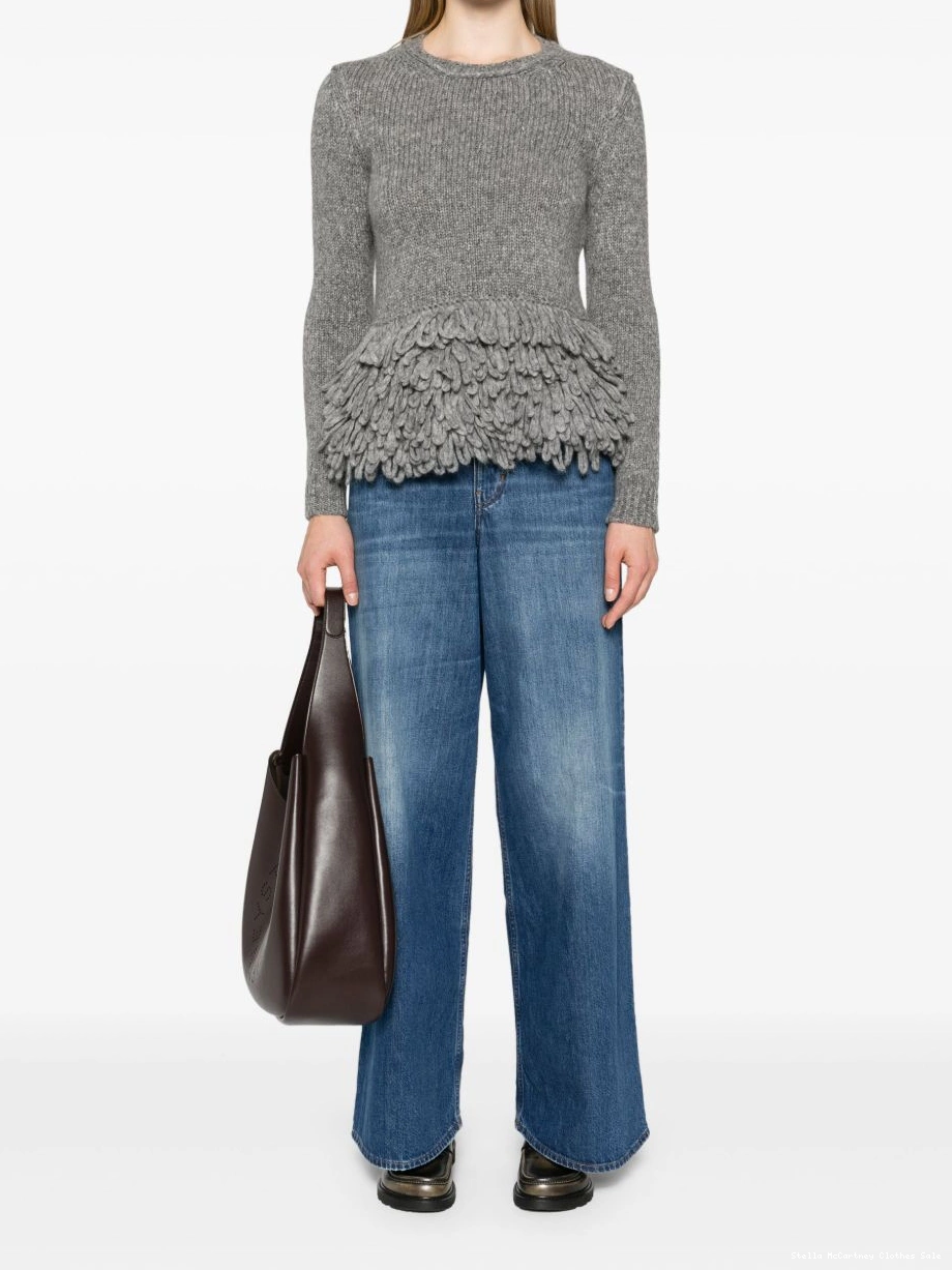 Cheap Stella crew McCartney jumper neck fringed Women 0409
